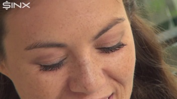 Destructive Brunette Rips Her Silk Blouse Screencap 61 on www.sinx.com