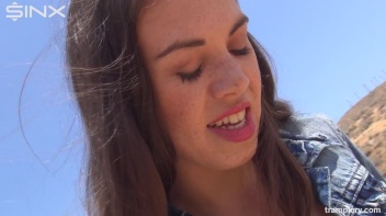 Denim Clad Babe Tramples On Cactus In The Desert Screencap 35 on www.sinx.com