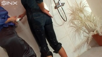 Babes Fantasy Wetlook Shower Experience Screencap 19 on www.sinx.com