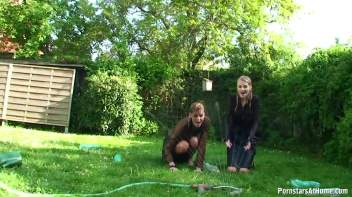 Cutie Babes In Fully Clothed Water Fight! Screencap 93 on www.sinx.com