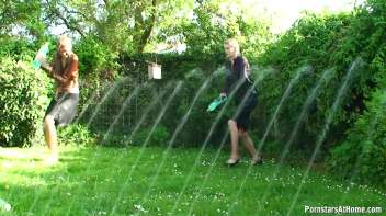 Cutie Babes In Fully Clothed Water Fight! Screencap 67 on www.sinx.com