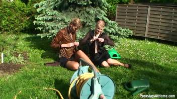 Cutie Babes In Fully Clothed Water Fight! Screencap 79 on www.sinx.com