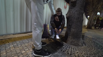 Homeless Twink Gets Cash For Sex Screencap 2 on www.sinx.com