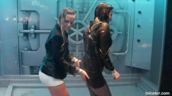 Cute wet girls dancing in mini skirts Screencap 13 on www.sinx.com