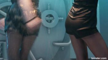 Cute wet girls dancing in mini skirts Screencap 23 on www.sinx.com