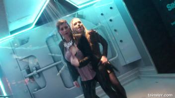 Cute wet girls dancing in mini skirts Screencap 40 on www.sinx.com