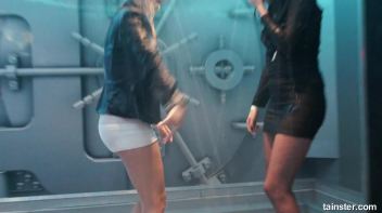 Cute wet girls dancing in mini skirts Screencap 5 on www.sinx.com