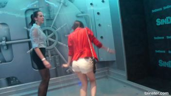 Cute wet girls dancing in mini skirts Screencap 57 on www.sinx.com