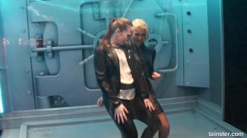 Cute wet girls dancing in mini skirts Screencap 69 on www.sinx.com