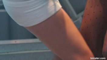 Cute wet girls dancing in mini skirts Screencap 7 on www.sinx.com