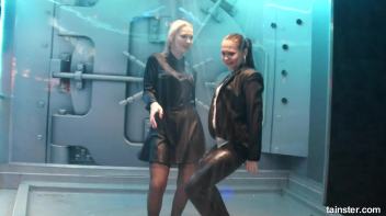 Cute wet girls dancing in mini skirts Screencap 72 on www.sinx.com