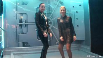 Cute wet girls dancing in mini skirts Screencap 76 on www.sinx.com