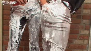 Wet And Messy Shaving Foam Fun Screencap 19 on www.sinx.com