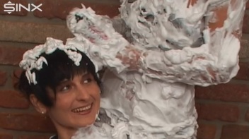 Wet And Messy Shaving Foam Fun Screencap 61 on www.sinx.com