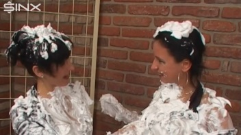 Wet And Messy Shaving Foam Fun Screencap 67 on www.sinx.com