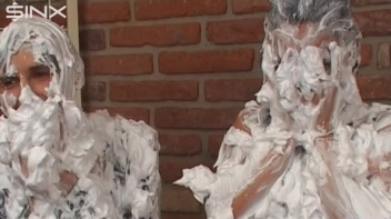 Wet And Messy Shaving Foam Fun Screencap 72 on www.sinx.com