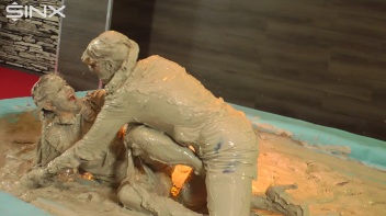 Naughty Schoolgirl Mud Wrestles With Teacher Screencap 46 on www.sinx.com