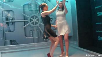 Cute chicks party underneath the club shower Screencap 38 on www.sinx.com