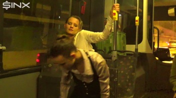 Public Waterfight For Stunning Babes On The Bus Screencap 61 on www.sinx.com