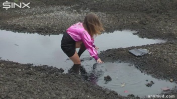 Spoilt Brat Loses It And Falls Into Muddy Puddle - Cam 1 Screencap 12 on www.sinx.com