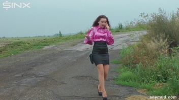 Spoilt Brat Loses It And Falls Into Muddy Puddle - Cam 1 Screencap 3 on www.sinx.com