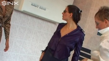 Clothed Bitchy Trio Get Wet In Pool Screencap 23 on www.sinx.com