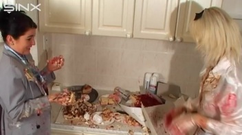 Maid And Bitchy Boss In WAM Catfight Screencap 20 on www.sinx.com