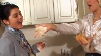 Maid And Bitchy Boss In WAM Catfight Screencap 10 on www.sinx.com