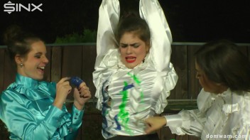 Sexy Secretary Is Tied Up and Painted by Domme Girls Screencap 12 on www.sinx.com