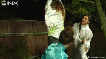 Sexy Secretary Is Tied Up and Painted by Domme Girls Screencap 33 on www.sinx.com