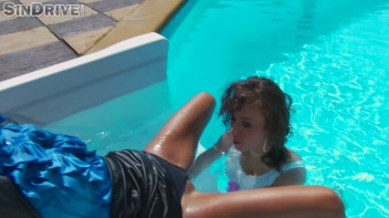 Rimming At The Rim Of The Pool!  Wetlook Lesbos Love That Ass! Screencap 31 on www.sinx.com