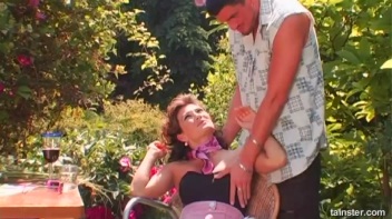 Brunette Gets Railed In Hardcore Threesome Screencap 9 on www.sinx.com