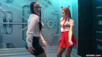 Cute wet girls dancing in mini skirts Screencap 48 on www.sinx.com