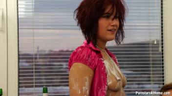 Pounded and Painted Party Chicks Part 1 Screencap 70 on www.sinx.com