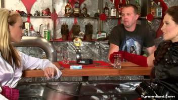 Bartender Gets The FemDom Surprise Of His Life Screencap 10 on www.sinx.com