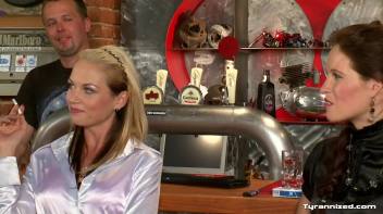 Bartender Gets The FemDom Surprise Of His Life Screencap 14 on www.sinx.com