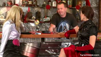 Bartender Gets The FemDom Surprise Of His Life Screencap 8 on www.sinx.com