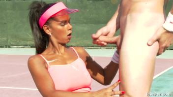 Golden Shower after Tennis Screencap 65 on www.sinx.com