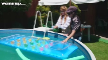 Pool Duties Lead To Wet Beauties! Screencap 48 on www.sinx.com