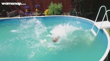 Pool Duties Lead To Wet Beauties! Screencap 59 on www.sinx.com