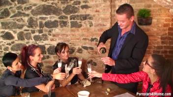 Creamy Dinner Party Fuck Fling Part 1 Screencap 21 on www.sinx.com