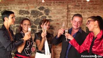 Creamy Dinner Party Fuck Fling Part 1 Screencap 25 on www.sinx.com