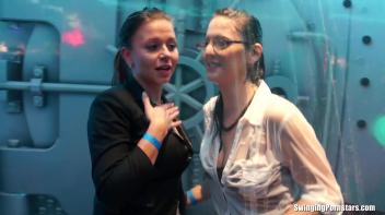 After Work Orgy Rampage Part 2 - Shower Cam Screencap 85 on www.sinx.com