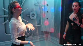 After Work Orgy Rampage Part 2 - Shower Cam Screencap 113 on www.sinx.com