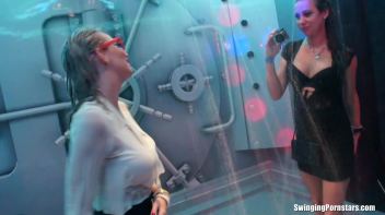 After Work Orgy Rampage Part 2 - Shower Cam Screencap 117 on www.sinx.com