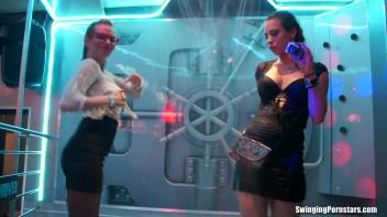 After Work Orgy Rampage Part 2 - Shower Cam Screencap 121 on www.sinx.com