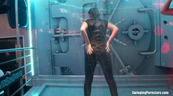 After Work Orgy Rampage Part 2 - Shower Cam Screencap 38 on www.sinx.com