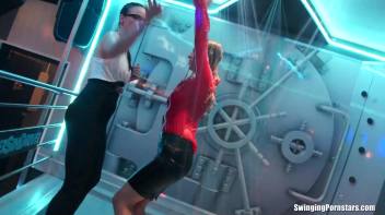 After Work Orgy Rampage Part 2 - Shower Cam Screencap 54 on www.sinx.com