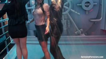 After Work Orgy Rampage Part 2 - Shower Cam Screencap 62 on www.sinx.com