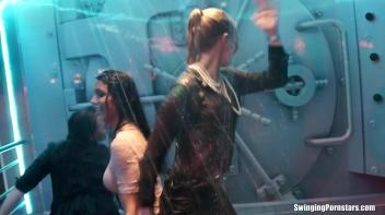 After Work Orgy Rampage Part 2 - Shower Cam Screencap 65 on www.sinx.com